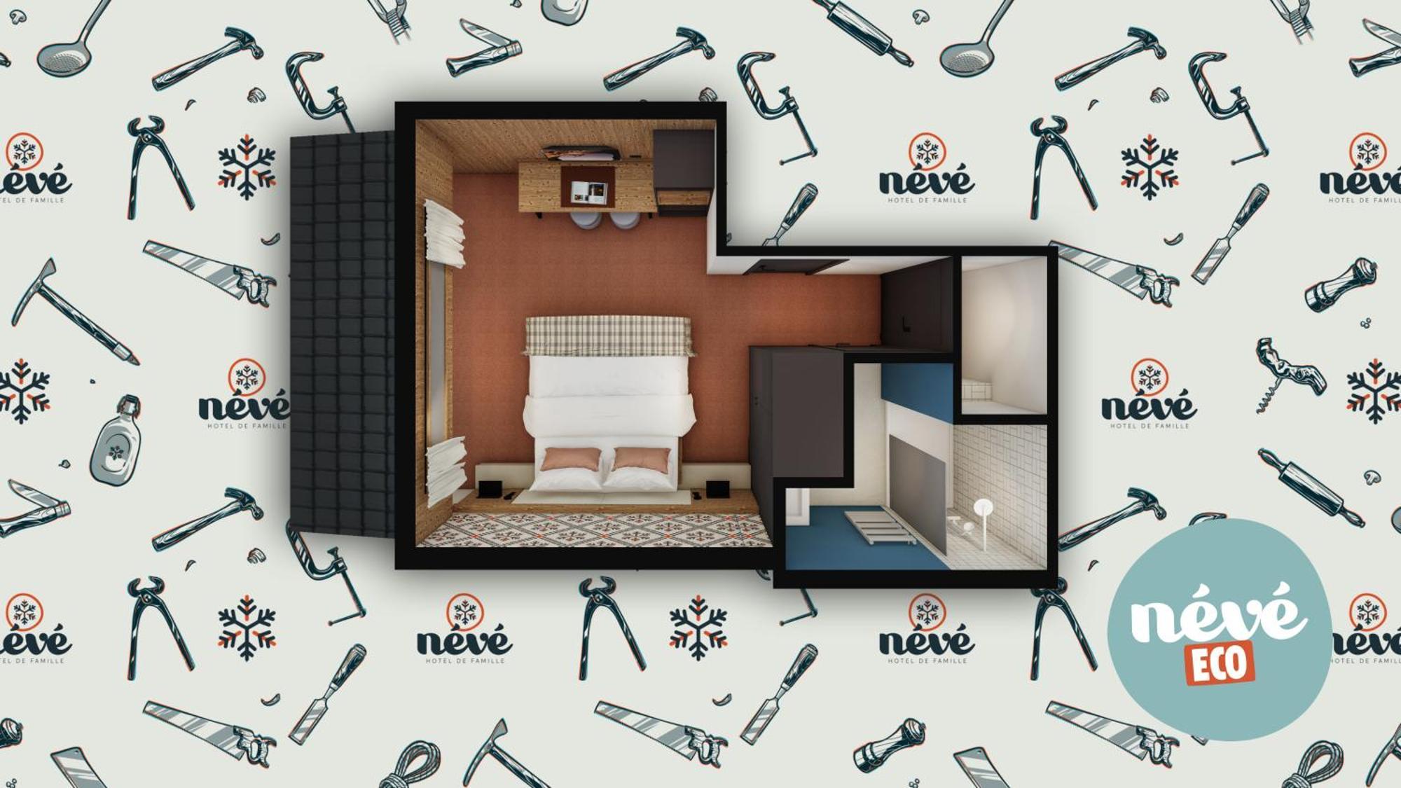 Hotel Neve モルジヌ エクステリア 写真
