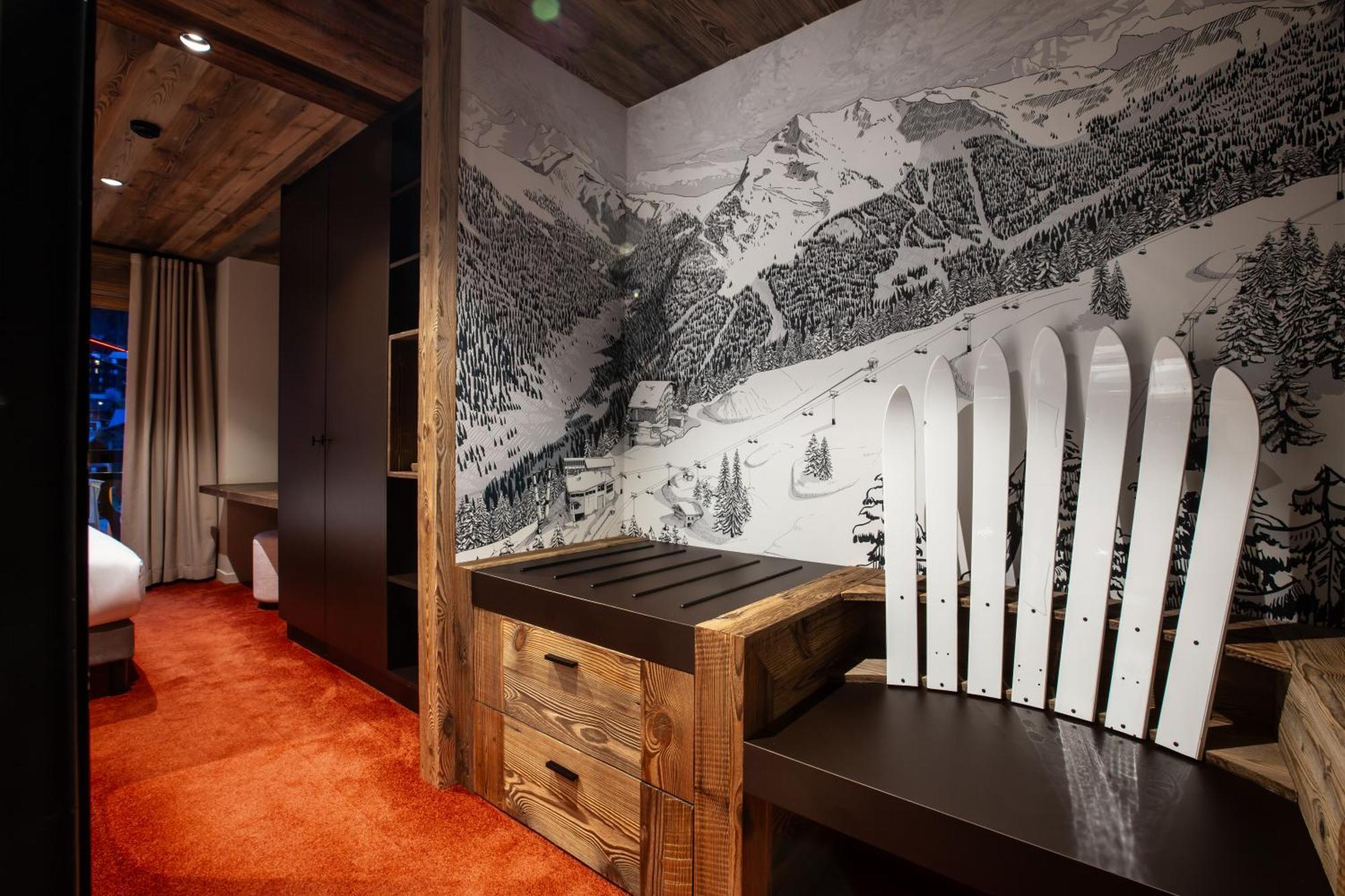 Hotel Neve モルジヌ エクステリア 写真